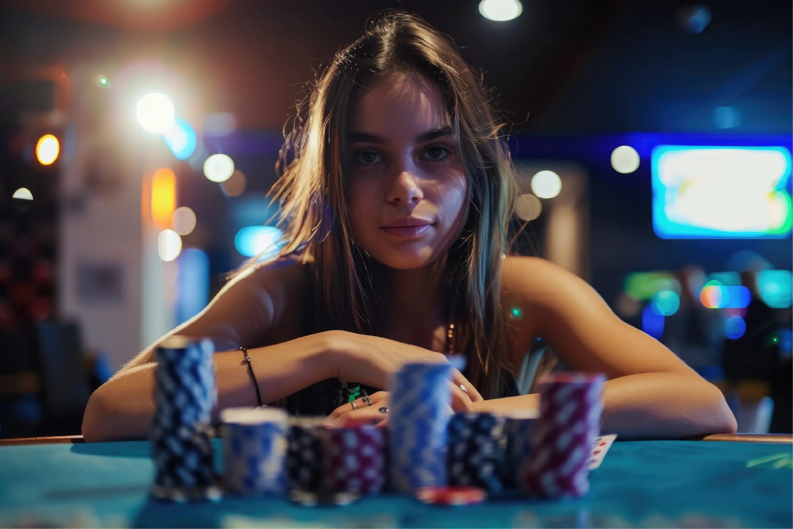 Poker night at Backstage Billiards